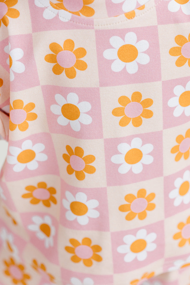 Shorts Set | Retro Daisy