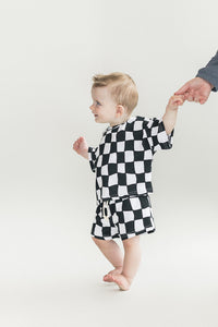 Shorts Set | Wavy Checkered