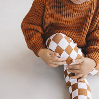 Chunky Knit Sweater | Rust