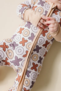 Bamboo Zip Romper | Xoxo