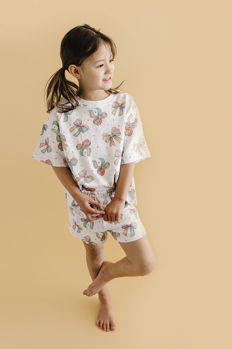 Shorts Set | Happy Bows