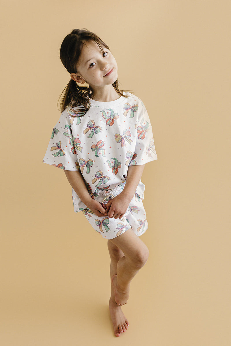 Shorts Set | Happy Bows