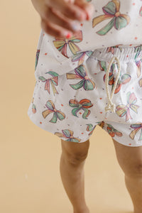 Shorts Set | Happy Bows