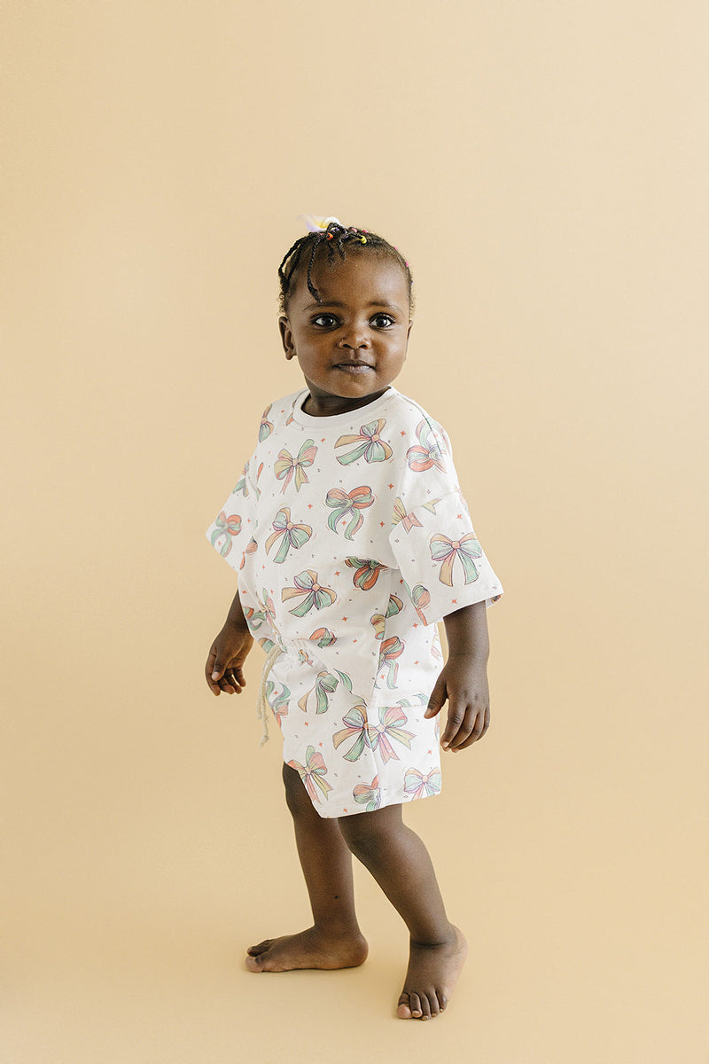 Shorts Set | Happy Bows