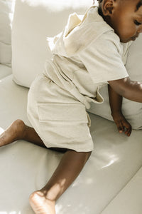 Cargo Shorts Set | Oatmeal