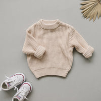 Chunky Knit Sweater | Vanilla