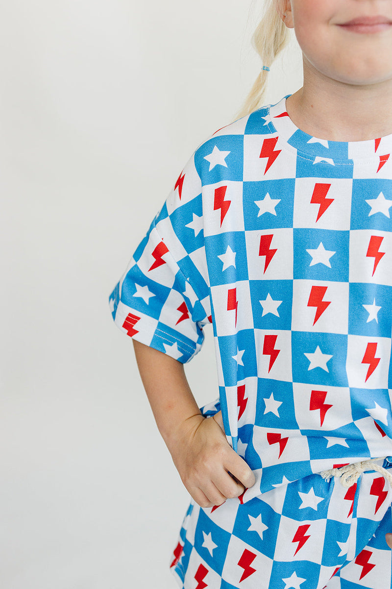 Shorts Set | Checks & Stars