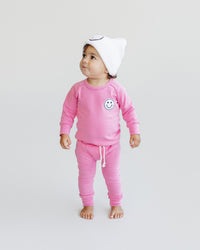 Lounge Set | Smiley Bubble Gum