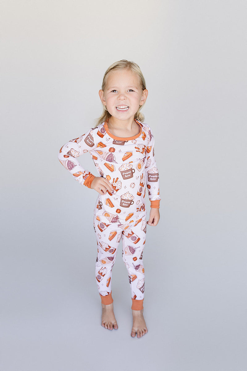 Bamboo Two Piece Set | Pumpkin Spice