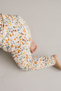 Bamboo Two Piece Set | Fall Flowers