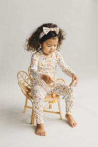 Bamboo Two Piece Set | Fall Flowers