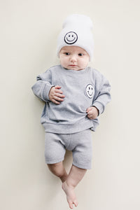 Biker Shorts Set | Gray