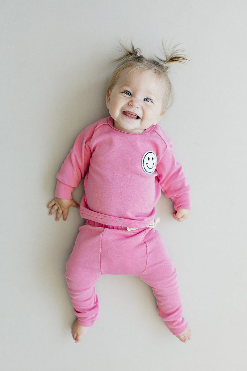 Lounge Set | Smiley Bubble Gum