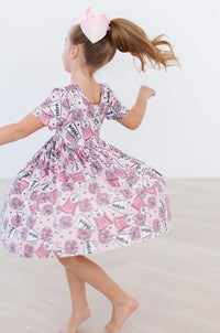 SALE Cheer S/S Pocket Twirl Dress