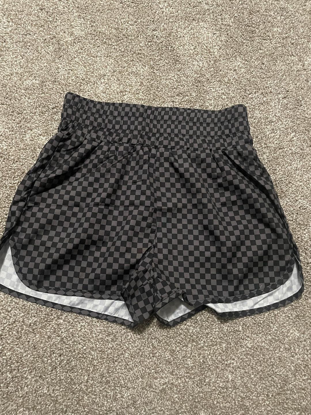 Check Shorts - XL - SIZE UP - FINAL SALE