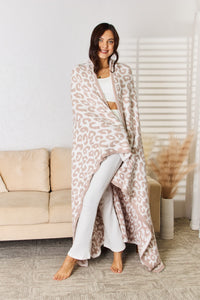 Cuddley Leopard Decorative Throw Blanket - Mack and Mav Boutique 