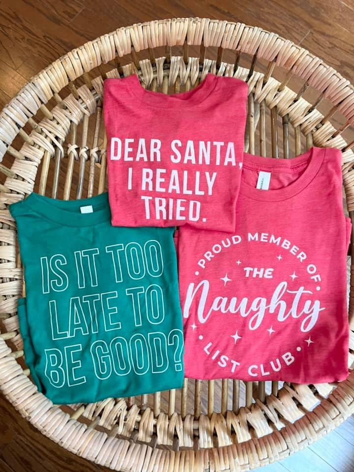 Sorry Santa!  - Kids Sizing