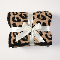 Cuddley Leopard Decorative Throw Blanket - Mack and Mav Boutique 