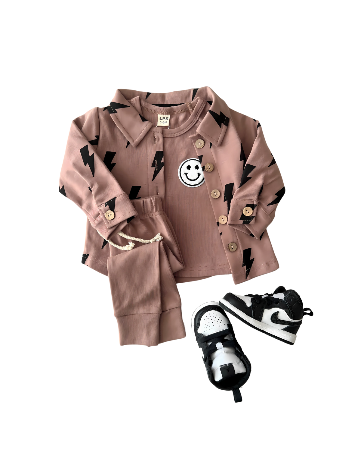 Lounge Set | Smiley Mocha