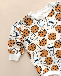 Bubble Romper | Milk & Cookies