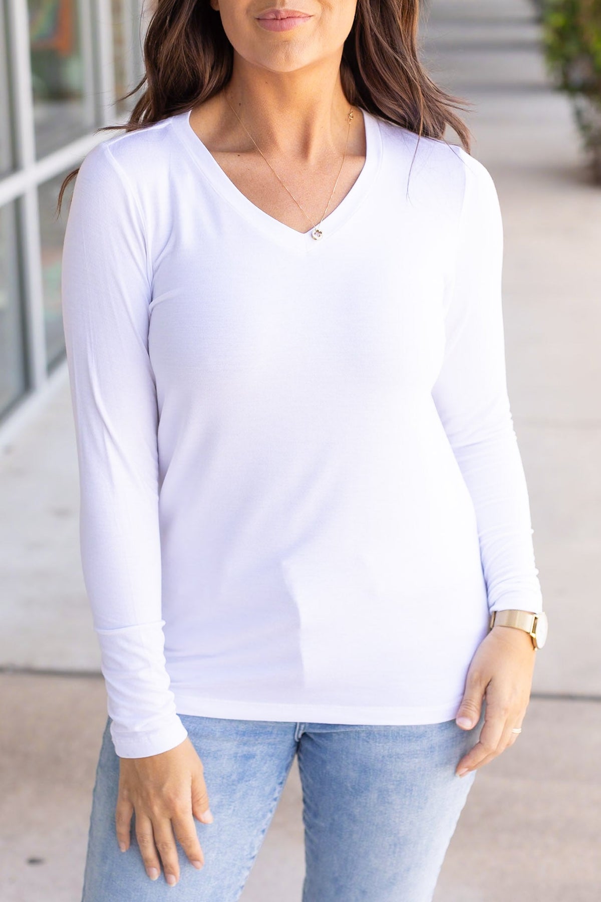 IN STOCK Larissa Long Sleeve - White