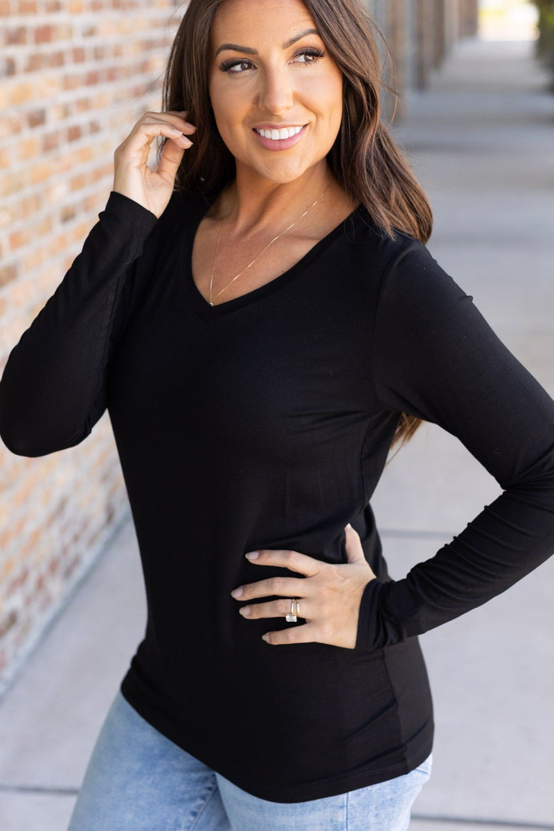 IN STOCK Larissa Long Sleeve - Black