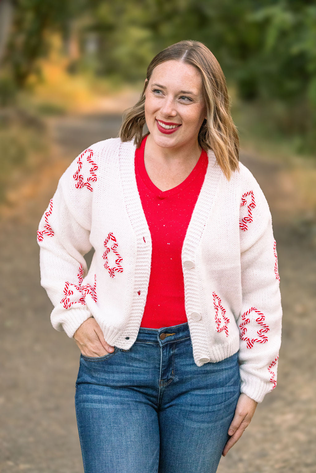 IN STOCK Peppermint Tree Cardigan