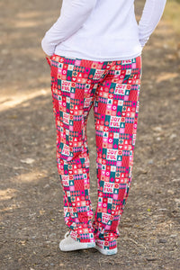 IN STOCK Joyful Holiday Lounge Pants FINAL SALE