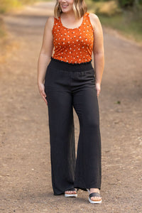 IN STOCK Presley Palazzo Pants - Black | Women's Wide-Leg Pants FINAL SALE