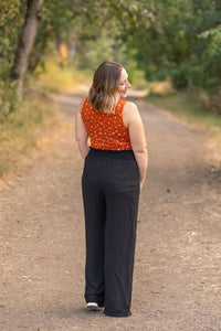 IN STOCK Presley Palazzo Pants - Black | Women's Wide-Leg Pants