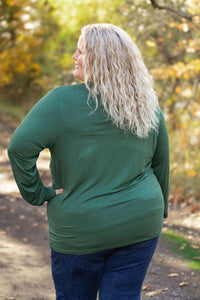 IN STOCK Larissa Long Sleeve - Evergreen