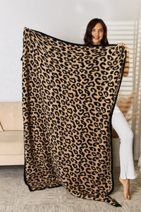 Cuddley Leopard Decorative Throw Blanket - Mack and Mav Boutique 