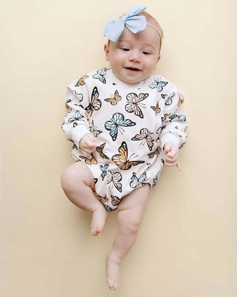 Bubble Romper | Butterflies