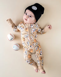 Bamboo Zip Romper | Cool Catch