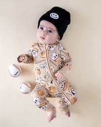 Bamboo Zip Romper | Cool Catch