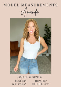 Jessica High Rise Control Top Vintage Wash Cuffed Shorts - Mack and Mav Boutique 