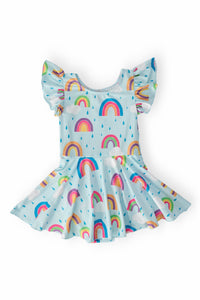 April Showers S/S Twirl Leotard