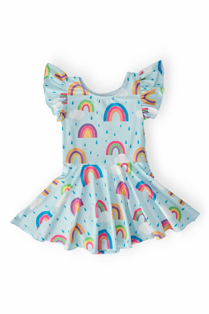 April Showers S/S Twirl Leotard