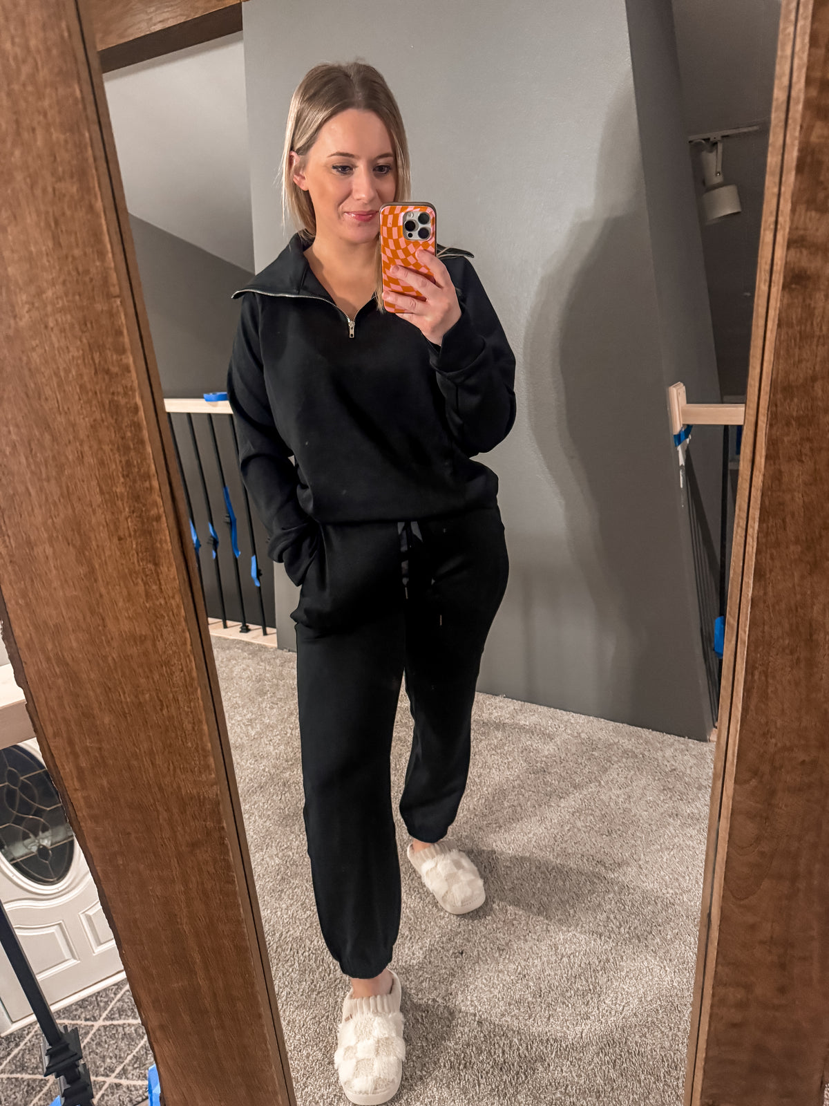 Quarter Zip Pullover + Jogger Modal Travel Set