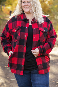 IN STOCK Norah Plaid Shacket - Buffalo Plaid