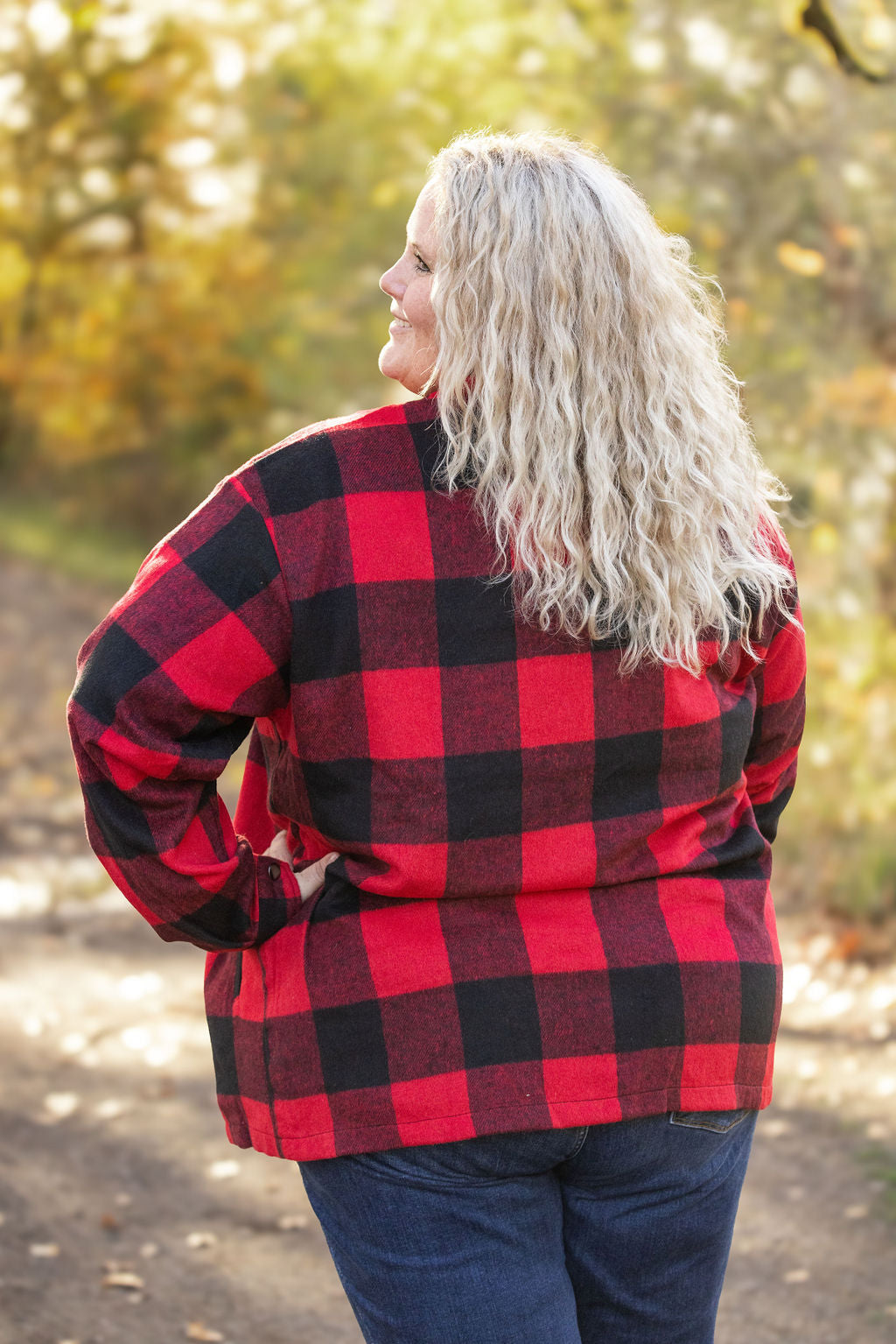 IN STOCK Norah Plaid Shacket - Buffalo Plaid