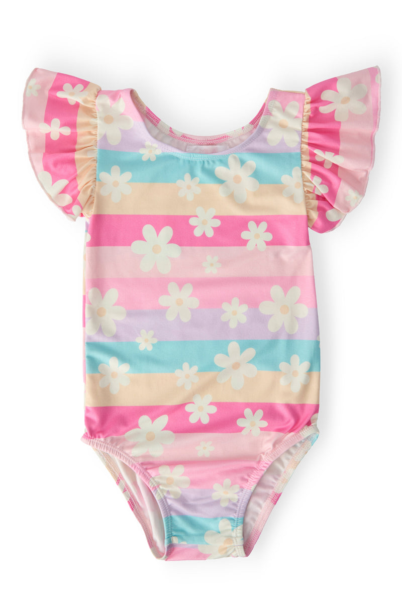 Daisy Dreams S/S Flutter Sleeve Leotard