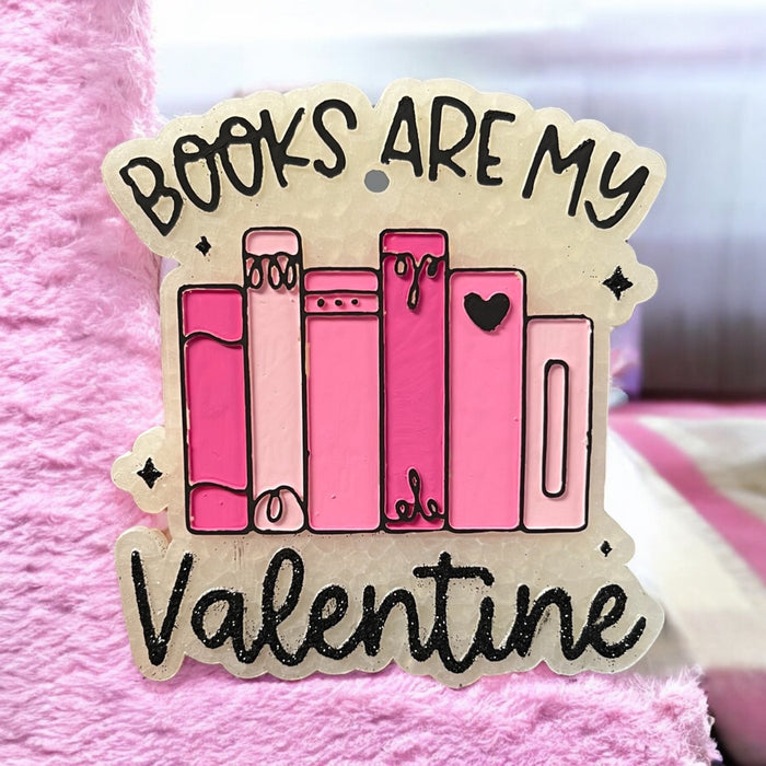 Books Are My Valentine Freshie