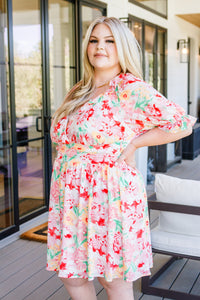 Fancy Free Floral Dress - Mack and Mav Boutique 