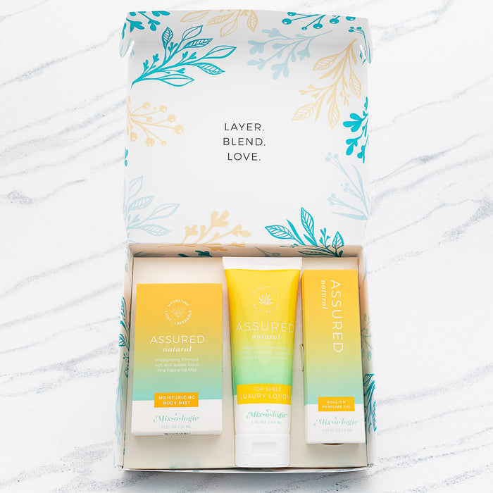 Assured (Natural) | Gift Set Trio Box