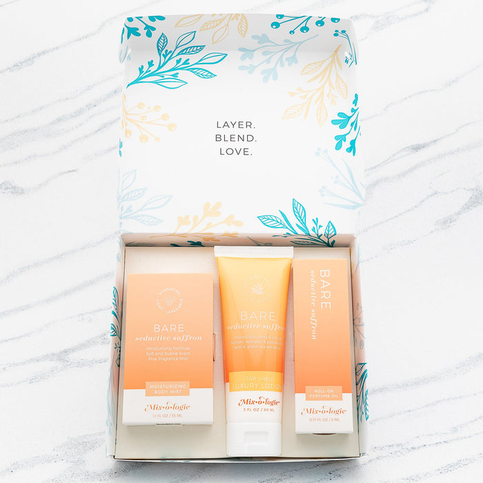 Bare (Seductive Saffron) | Gift Set Trio Box