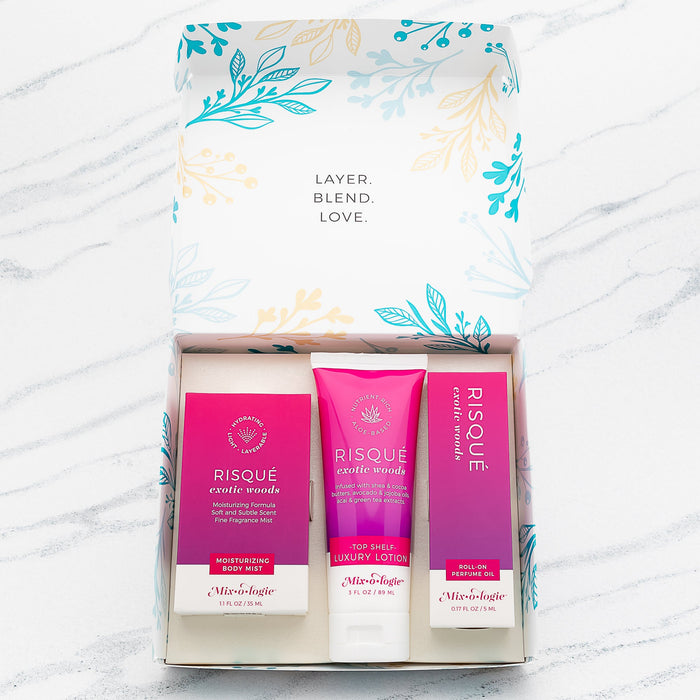 Risque (exotic woods) | Gift Set Trio Box