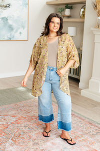 Go Anywhere Floral Kimono - Mack and Mav Boutique 