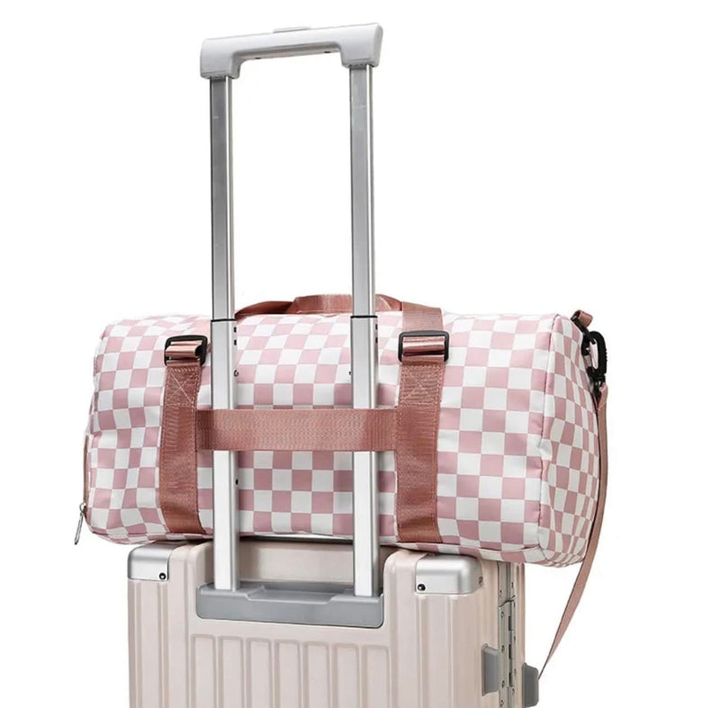 RTS Checkered Duffle Bags