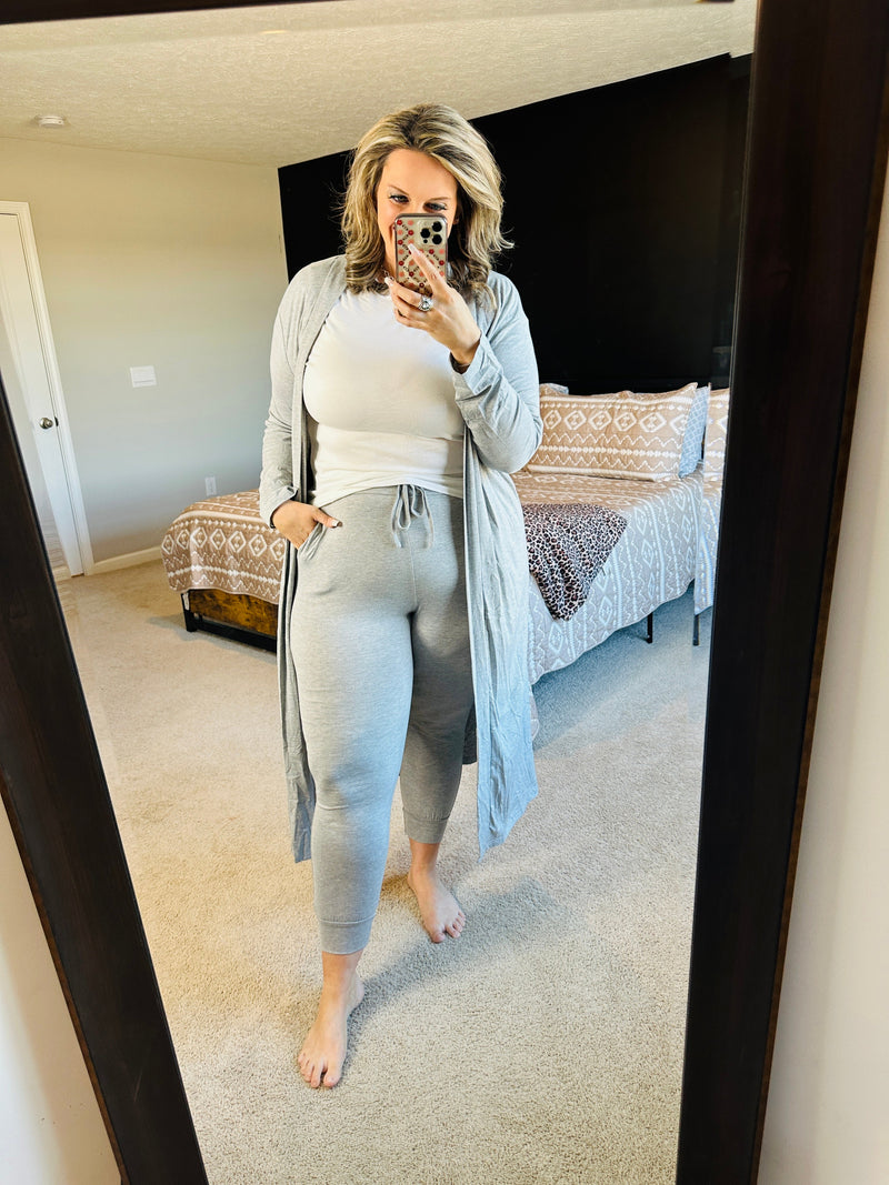 Cardigan and Joggers  Loungewear Set